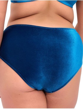 Бархатные плавки женские Akcent W-219 индиго, Цвет: индиго, Размеры: XL, изображение 2