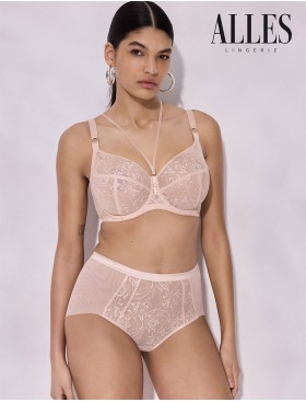 Трусы высокие Alles CHIARA classic телесный, Цвет: телесный, Размеры: L, изображение 3