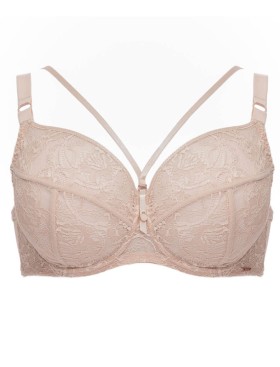 Бюстгальтер кружевной мягкий Alles CHIARA M телесный, Цвет: телесный, Размеры: 90H, изображение 7