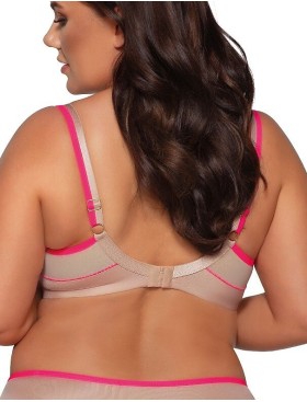 Бюстгальтер полумягкий Ava TROPEA 2071 PU Fluo, Цвет: телесный+розовый, Размеры: 70I, изображение 2