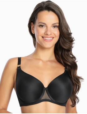 Бюстгальтер с формованной чашкой Gaia GAJA 1082 U черный, Цвет: черный, Размеры: 65J, изображение 5