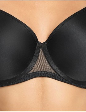 Бюстгальтер с формованной чашкой Gaia GAJA 1082 U черный, Цвет: черный, Размеры: 65J, изображение 4