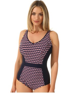 Купальник слитный для бассейна Jolidon FJ67I мультиколор, Цвет: мультиколор, Размеры: 80D