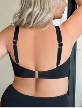 Пляжный бюстгальтер Kris Line PORTOFINO Soft Side Support черный, Цвет: черный, Размеры: 100D, изображение 2