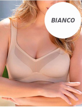 Белый бюстгальтер без косточек Leilieve ELEGANCE 6025 bianco, Цвет: bianco (белый), Размеры: 90D