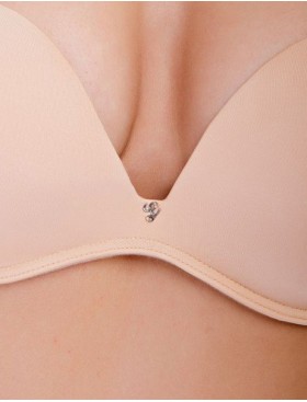 Бескаркасный бюстгальтер супер пуш-ап Leilieve EVOLUTION 4600 noisette, Цвет: noisette (бежевый), Размеры: 80B, изображение 4