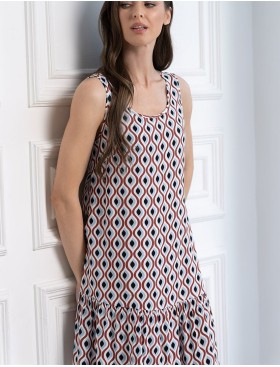 Сарафан из вискозы Mia-Amore BERTA 5300, Цвет: мультиколор, Размеры: XL, изображение 3