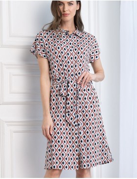 Платье-халат Mia-Amore BERTA 5303, Цвет: мультиколор, Размеры: M, изображение 4