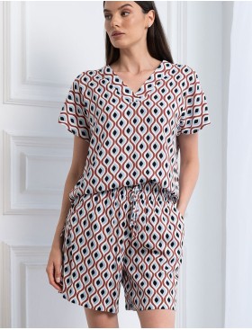 Комплект из тканой вискозы Mia-Amore BERTA 5304, Цвет: мультиколор, Размеры: M