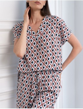 Комплект из тканой вискозы Mia-Amore BERTA 5304, Цвет: мультиколор, Размеры: M, изображение 3