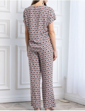 Свободный комплект с брюками Mia-Amore BERTA 5305, Цвет: мультиколор, Размеры: M, изображение 3