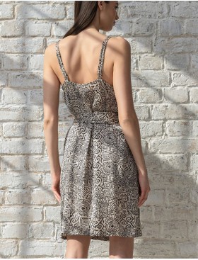 Сарафан из шёлка с вискозой Mia-Amore RUNA 3681, Цвет: мультколор, Размеры: S, изображение 2