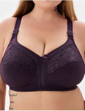 Бюстгальтер мягкий без косточек Milavitsa 104082 / 104083 джем, Цвет: джем, Размеры: 80G