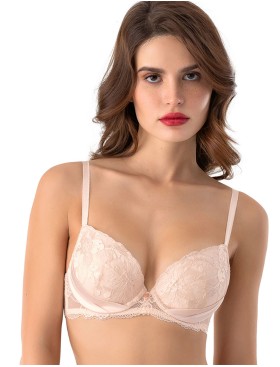 Бюстгальтер формованный Mioocchi AVRORA 8169 rosa crema, Цвет: rosa crema (пудра), Размеры: 70B, изображение 4