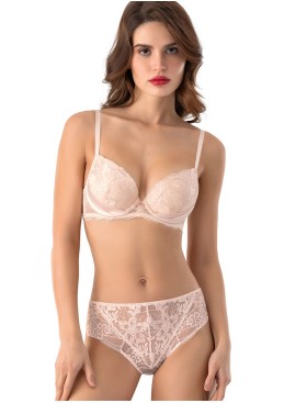 Бюстгальтер формованный Mioocchi AVRORA 8169 rosa crema, Цвет: rosa crema (пудра), Размеры: 70B, изображение 3