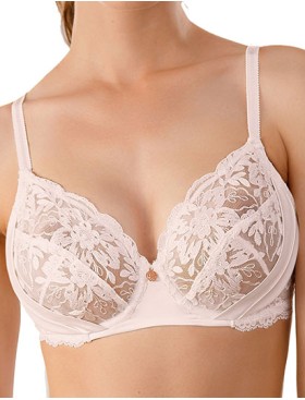 Кружевной бюстгальтер Mioocchi AVRORA 8172 rosa crema, Цвет: rosa crema (пудра), Размеры: 75B