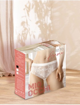 Завышенные трусики Mioocchi AVRORA 8270 rosa crema, Цвет: rosa crema (пудра), Размеры: S, изображение 4