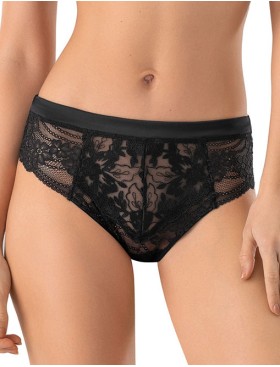 Завышенные трусики Mioocchi AVRORA 8270 nero, Цвет: nero (черный), Размеры: 2XL