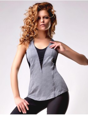 Спортивная майка Opium MF-12 серый, Цвет: серый, Размеры: S