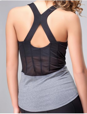 Спортивная майка Opium MF-12 серый, Цвет: серый, Размеры: S, изображение 2