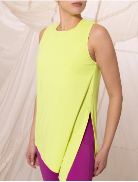 Салатовая майка Opium МF-135, Цвет: желто-зеленый, Размеры: M