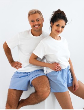 Женская пижама с шортами Sensis CATERINA, Цвет: белый, Размеры: S, изображение 2