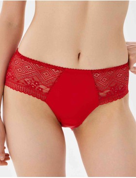 Трусы слипы VOVA LALIQUE V12540 красный, Цвет: красный, Размеры: S