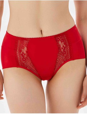 Высокие трусы VOVA LALIQUE V12542 красный, Цвет: красный, Размеры: S