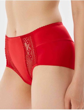 Высокие трусы VOVA LALIQUE V12542 красный, Цвет: красный, Размеры: S, изображение 3