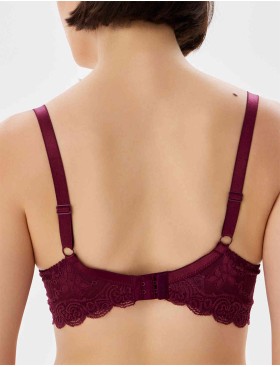 Бюстгальтер спейсер VOVA SNEJANNA V54124 малиновое сияние, Цвет: малиновое сияние, Размеры: 90F, изображение 2