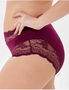 Трусы слипы высокие VOVA SNEJANNA V54046 малиновое сияние, Цвет: малиновое сияние, Размеры: M, изображение 3