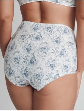 Высокие хлопковые трусы Valmira 2918/G прованс, Цвет: прованс, Размеры: 5XL, изображение 2