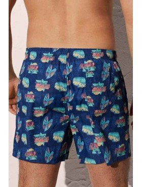 Мужские пляжные шорты Ysabel Mora 90222 синий, Цвет: синий, Размеры: L, изображение 2