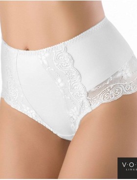 Трусы слипы высокие VOVA SNEJANNA V54045 белый, Цвет: белый, Размеры: M