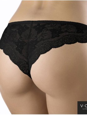 Трусы бразилиана VOVA SNEJANNA V54054 черный, Цвет: черный, Размеры: M, изображение 2