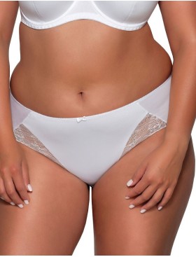 Трусики бразилиана Ava CAMELLIA 2110 brazilian белый, Цвет: белый, Размеры: XL