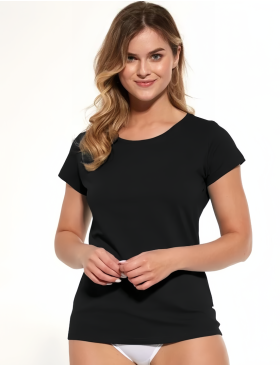 Футболка женская Cornette 908 черный, Цвет: черный, Размеры: L