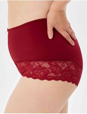 Трусы женские высокие Elli 711 LACE румба, Цвет: румба, Размеры: L, изображение 2