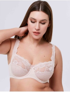 Бюстгальтер мягкий с подкроем Elli 1013 серебристый пион, Цвет: серебристый пион, Размеры: 75H, изображение 5