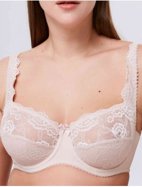 Бюстгальтер мягкий с подкроем Elli 1013 серебристый пион, Цвет: серебристый пион, Размеры: 75H