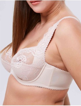 Бюстгальтер мягкий с подкроем Elli 1013 серебристый пион, Цвет: серебристый пион, Размеры: 75H, изображение 3