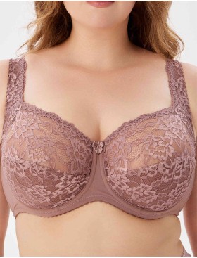 Бюстгальтер мягкий с подкроем Elli 1013 кофейно-розовый, Цвет: кофейно-розовый, Размеры: 75I