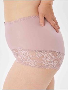 Трусы женские высокие Elli 711 LACE хрустальная роза, Цвет: хрустальная роза, Размеры: L, изображение 2