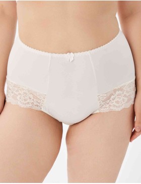 Трусы женские высокие Elli 711 LACE молоко, Цвет: молоко, Размеры: 4XL