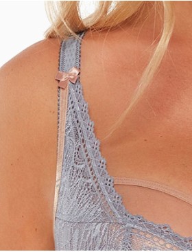 Бюстгальтер полупоролон Gaia 1249 HELENIA PU голубой, Цвет: голубой, Размеры: 75H, изображение 3