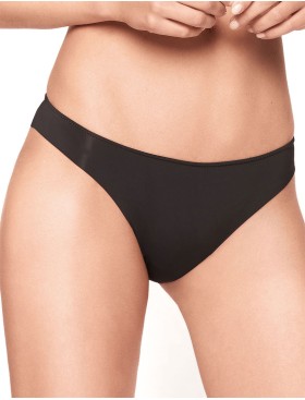 Гладкие трусики стринги Lormar PERIZOMA EXTRA nero, Цвет: nero (черный), Размеры: S