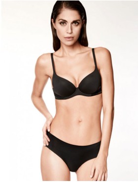 Бюстгальтер формованный Lormar Plunge EXTRA nero, Цвет: nero (черный), Размеры: 70B, изображение 7