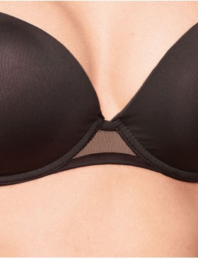 Сверхлегкий бюстгальтер пуш-ап Lormar Soft up EXTRA nero, Цвет: nero (черный), Размеры: 75B, изображение 3