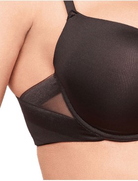 Сверхлегкий бюстгальтер пуш-ап Lormar Soft up EXTRA nero, Цвет: nero (черный), Размеры: 75B, изображение 5