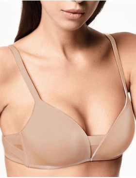 Бюстгальтер триангул планж без косточек Lormar TRIANGOLO EXTRA nudo, Цвет: nudo (телесный), Размеры: 75B